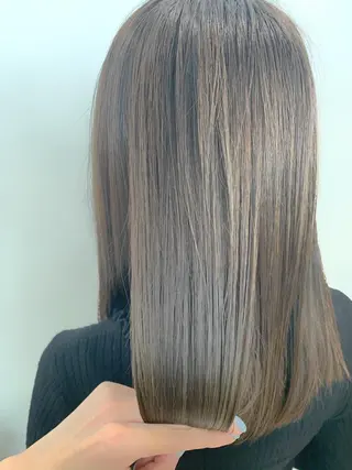 セミロング 【髪質改善特化】 新宿/縮毛矯正/セラのヘアスタイル