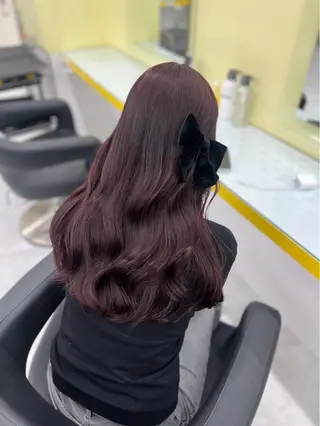 ロング カラー ヘアアレンジ メンズ特化/パーマ/ カット/カラー/るなのヘアスタイル