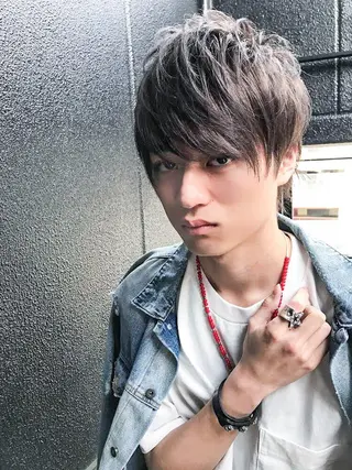ショート メンズ 【代表】 高瀬慎也/縮毛矯正のヘアスタイル