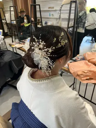 ヘアアレンジ 🫧松尾彩舞樹🫧 アレンジ/艶カラー✨のヘアスタイル