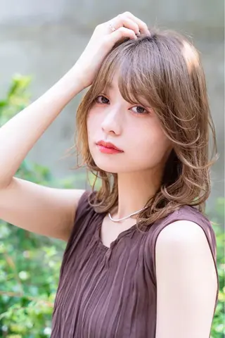 カラー MUSASHI ブリーチカラー◎のヘアスタイル