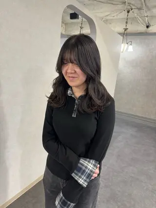 ロング 平川 沙季のヘアスタイル