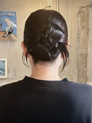 ヘアアレンジ MIKU 倉敷／デザインカットのヘアスタイル