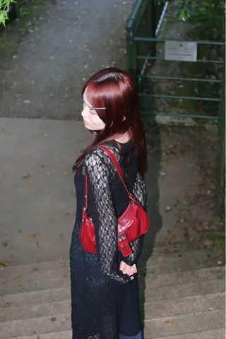 ロング カラー 松本 晴琉のヘアスタイル