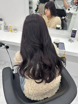 セミロング カラー ヘアアレンジ メンズ ♥️韓国ヘア レイヤー♥️ゆりのヘアスタイル