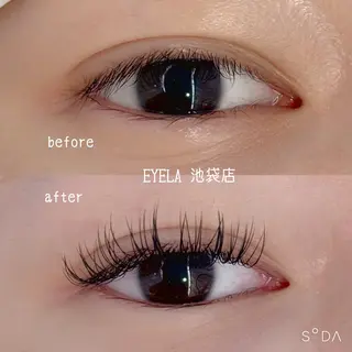 マツエク・マツパ EYELA 池袋 なかだ まゆのマツエク・マツパデザイン