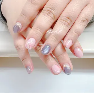 ネイル 胡蝶蘭レディースサロ ンNailMOKAのネイルデザイン