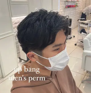 パーマ メンズ BiBi  藪 菜月のヘアスタイル