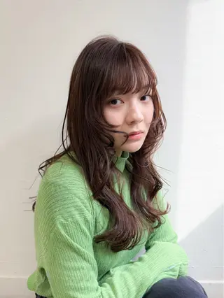 ロング カラー Chlan 六甲道所属・艶カラー/ヘッドスパ ✨Ayariのヘアスタイル