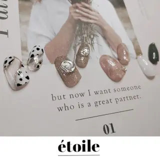 ネイル étoile(エトワール)所属・山田 可愛のネイルデザイン