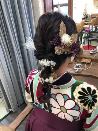 ヘアアレンジ 杉野 まみのヘアスタイル