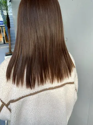 ミディアム カラー お任せヘア☘️☘️ 及川渚のヘアスタイル