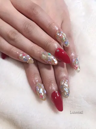 ロング Lunenail所属・Lune nailのネイルデザイン