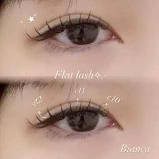 マツエク・マツパ Bianca 荻窪 RINAのマツエク・マツパデザイン