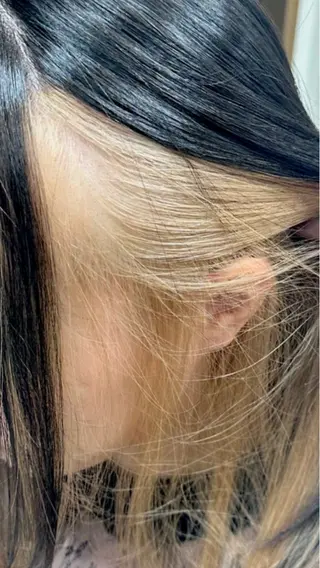 セミロング カラー ヘアアレンジ JILL by charme所属・小山/透明感カラー/ レイヤー/中茎涼太のヘアスタイル