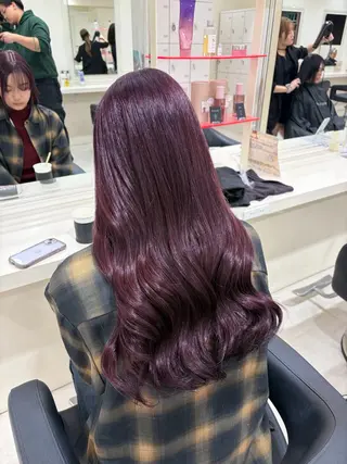 カラー 暖色ガーリーヘア🎀 MEARI🩰のヘアスタイル