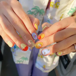 ネイル To Me Nail所属・🩵 mei🩵のネイルデザイン