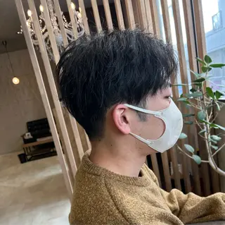 メンズ 宮之本 峻也のヘアスタイル