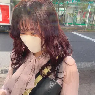 ロング カラー 韓国ヘア🦋 MIYUのヘアスタイル