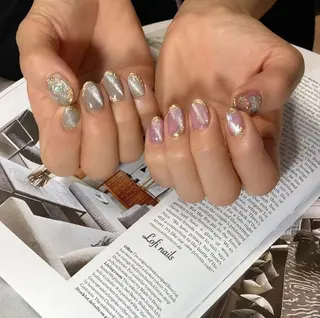 ミディアム ネイル Lofi nails ゆきこのネイルデザイン