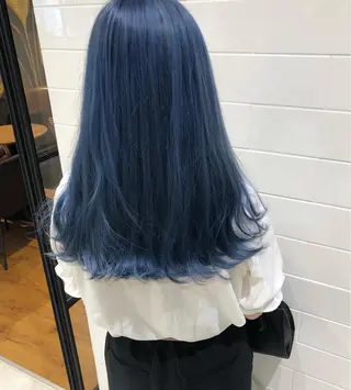 セミロング カラー 浅井 大雅のヘアスタイル