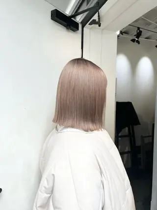 ミディアム カラー HARU//原宿🤍 リピート率NO.1のヘアスタイル