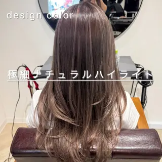 ロング カラー 透明感🍨レイヤー ヘアセット/miyuのヘアスタイル