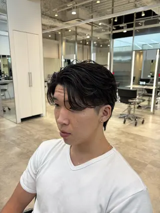 ショート パーマ 【fifth】上條 巧真のヘアスタイル