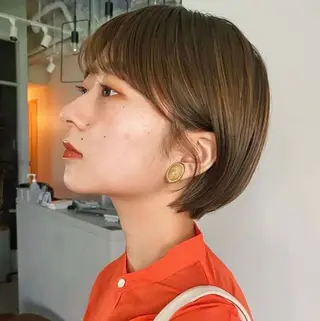 ショート ブリーチなし/透明感 /ショート/大世のヘアスタイル
