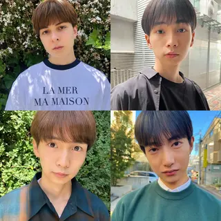 ショート メンズ メンズ🍃ナチュラル 韓国風ヘアRENのヘアスタイル