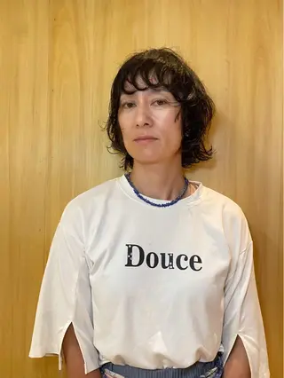 ショート THE DOTS【ザ ドッツ】所属・C H I H A R Uのヘアスタイル