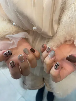 ネイル HOSHI ⭐️辻堂 /藤沢ガーリーネイルのネイルデザイン