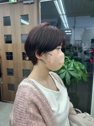 ショート ダブルカラー/韓国 ヘア/さわのあかねのヘアスタイル