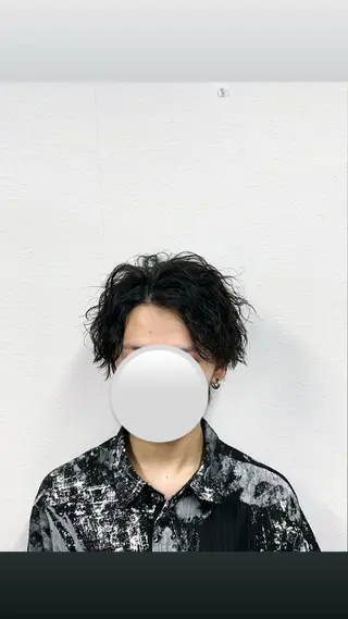 パーマ メンズ GULGUL 下総中山店所属・大崎 弦汰のヘアスタイル