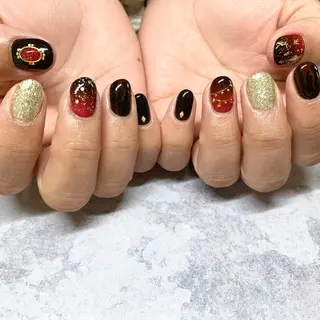 ネイル ウシク ミユキのネイルデザイン