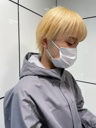 カラー メンズ メンズ/艶髪/カラー サクラ🌸のヘアスタイル