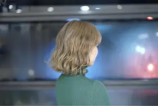 ミディアム 菅原 彩加のヘアスタイル