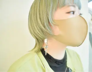 ショート カラー てんま さやかのヘアスタイル