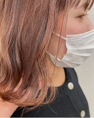 ミディアム 頭皮×髪質改善 透明感カラー💎中村のヘアスタイル