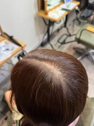 カラー 縮毛矯正/艶髪カラー /パーマ/ひふみ🌱のヘアスタイル