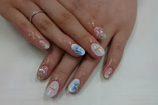 ミディアム ネイル nail salon Blancのネイルデザイン