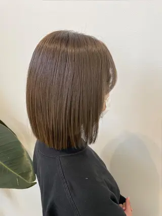 ミディアム カラー 大西 暦のヘアスタイル
