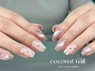 ネイル 神田 ココナッツのネイルデザイン