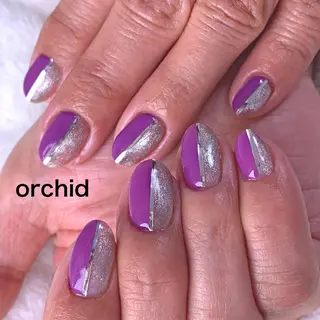 ネイル orchid ♡オーキッドのネイルデザイン