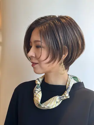 ショート 吉田 愛花のヘアスタイル