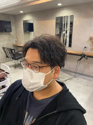 ショート パーマ メンズ 🐉『メンズ美容師』 吉田龍星🐉のヘアスタイル