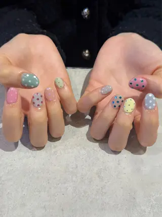 ネイル 豊島 波奈のネイルデザイン