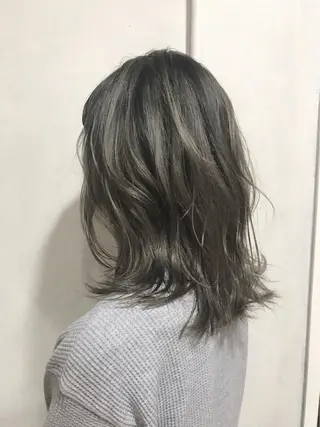 ミディアム 店長 茂野聖史のヘアスタイル