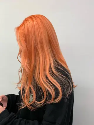 セミロング 山嵜 かなのヘアスタイル