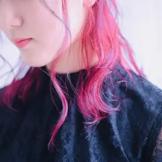 ミディアム GATE.所属・GATE. staffのヘアスタイル